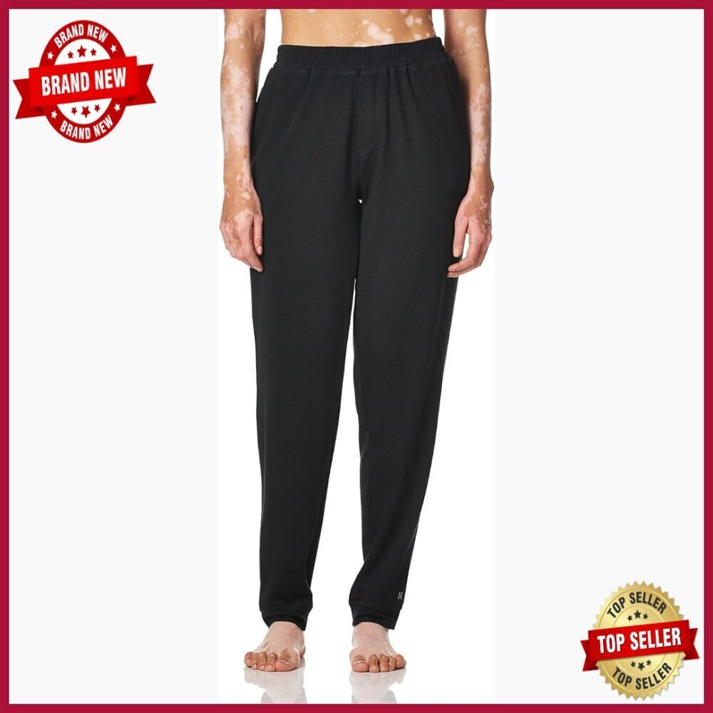 French Terry Lounge Jogger Pants with Pockets, Mid Rise, 30" Inseam